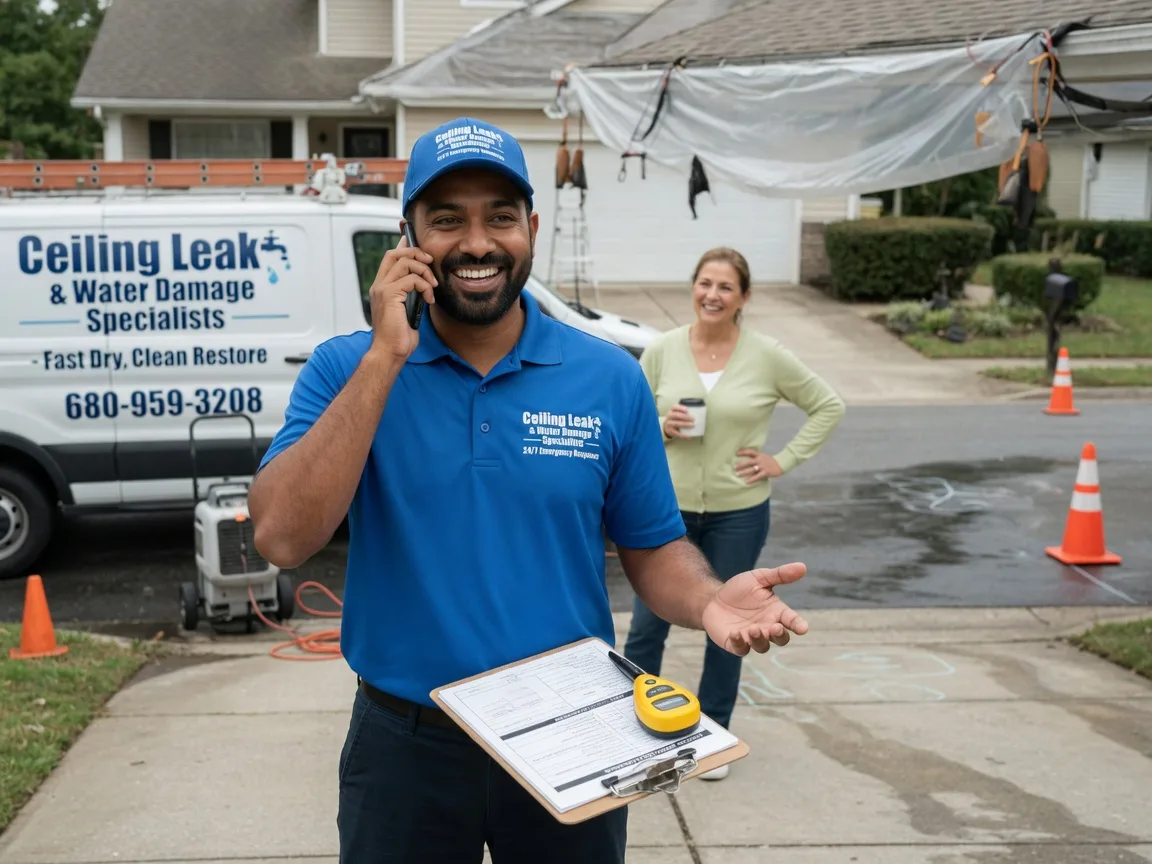 Ceiling Leak Cleanup Bogalusa, LA FAQs